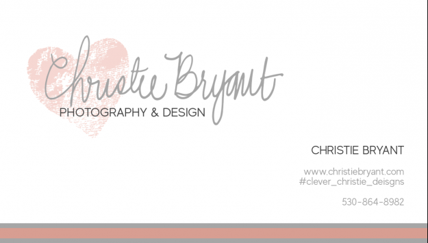 branding yourself christie bryant business card