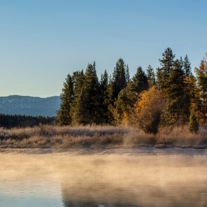 Christie Bryant Mist on the Water Teton National Park