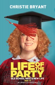life of the party poster with christie's face